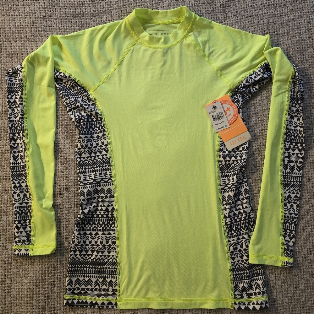 BNWT RIP CURL UPF 50+ UV PROTECTION LONG SLEEVE